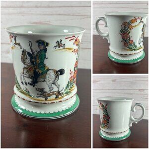 Kurt Hammer Western Germany Shaving Coffee tea Mug Horse Soldier Country 14 Oz